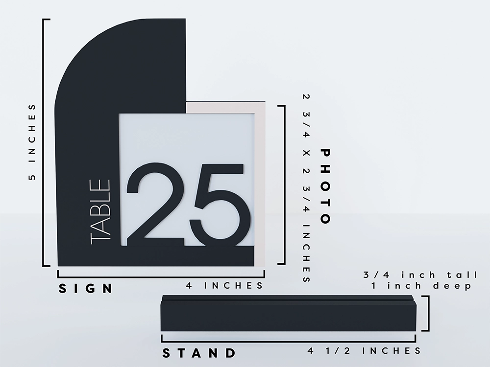 table sign