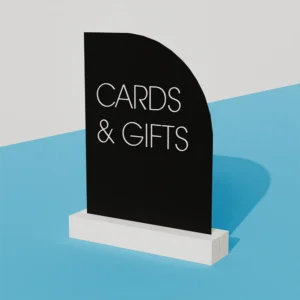 table sign