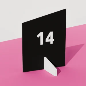 table sign